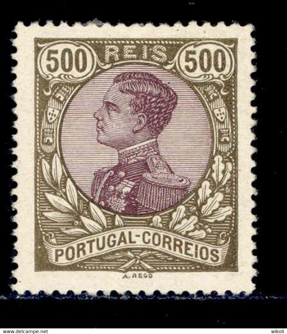 ! ! Portugal - 1910 D. Manuel 500 R - Af. 168 - MH - Nuevos