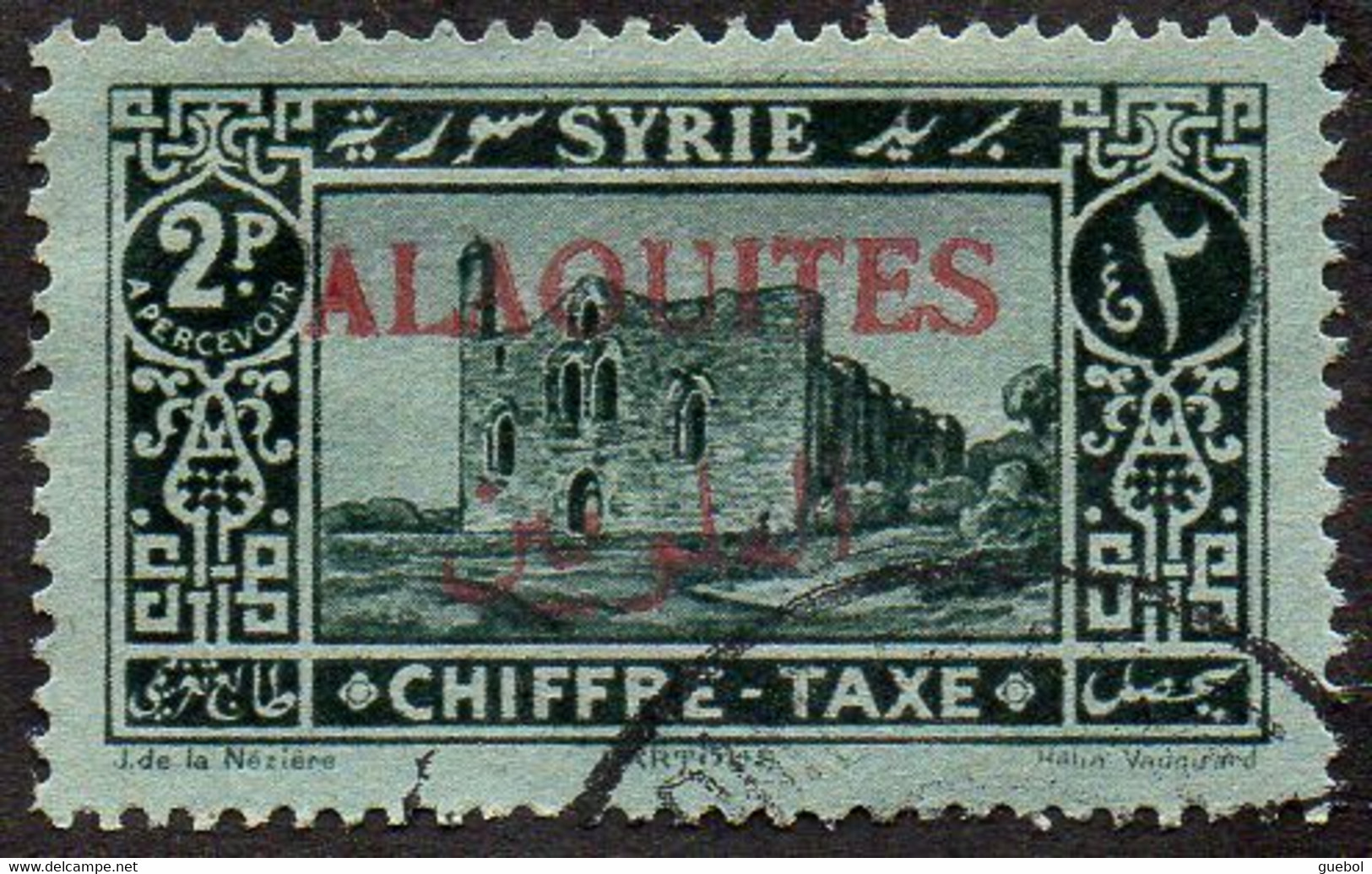 Alaouites Obl. N° Taxe  8 - Site Ou Monument - Tartous - Used Stamps