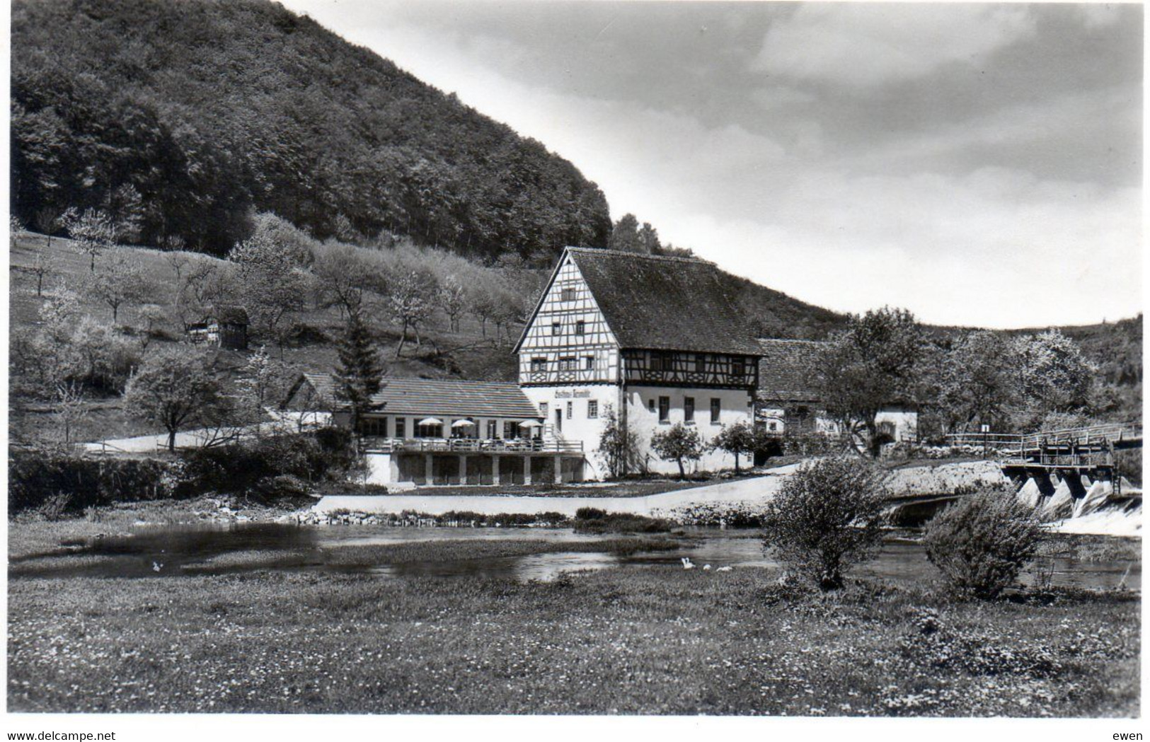 Sigmaringen. Donautal. Gasthaus U. Pension Neumühle. 1954 - Sigmaringen