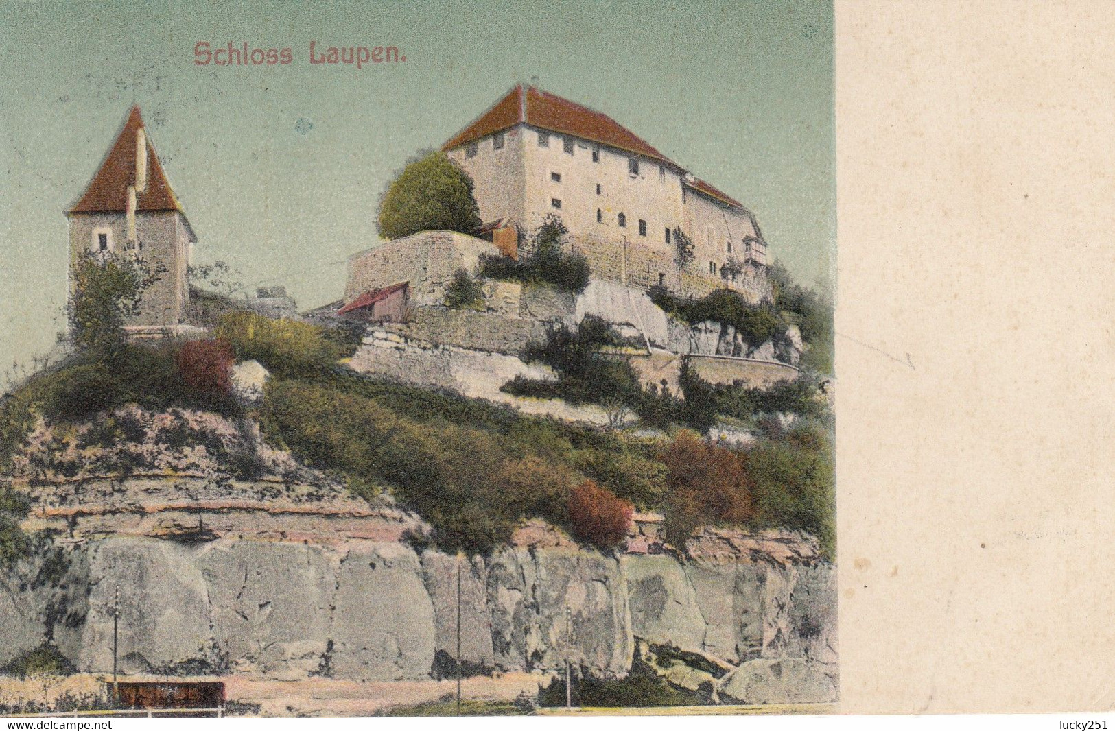 Suisse - Châteaux - Laupen - Le Château - Circulée 30/06/1911 - Laupen