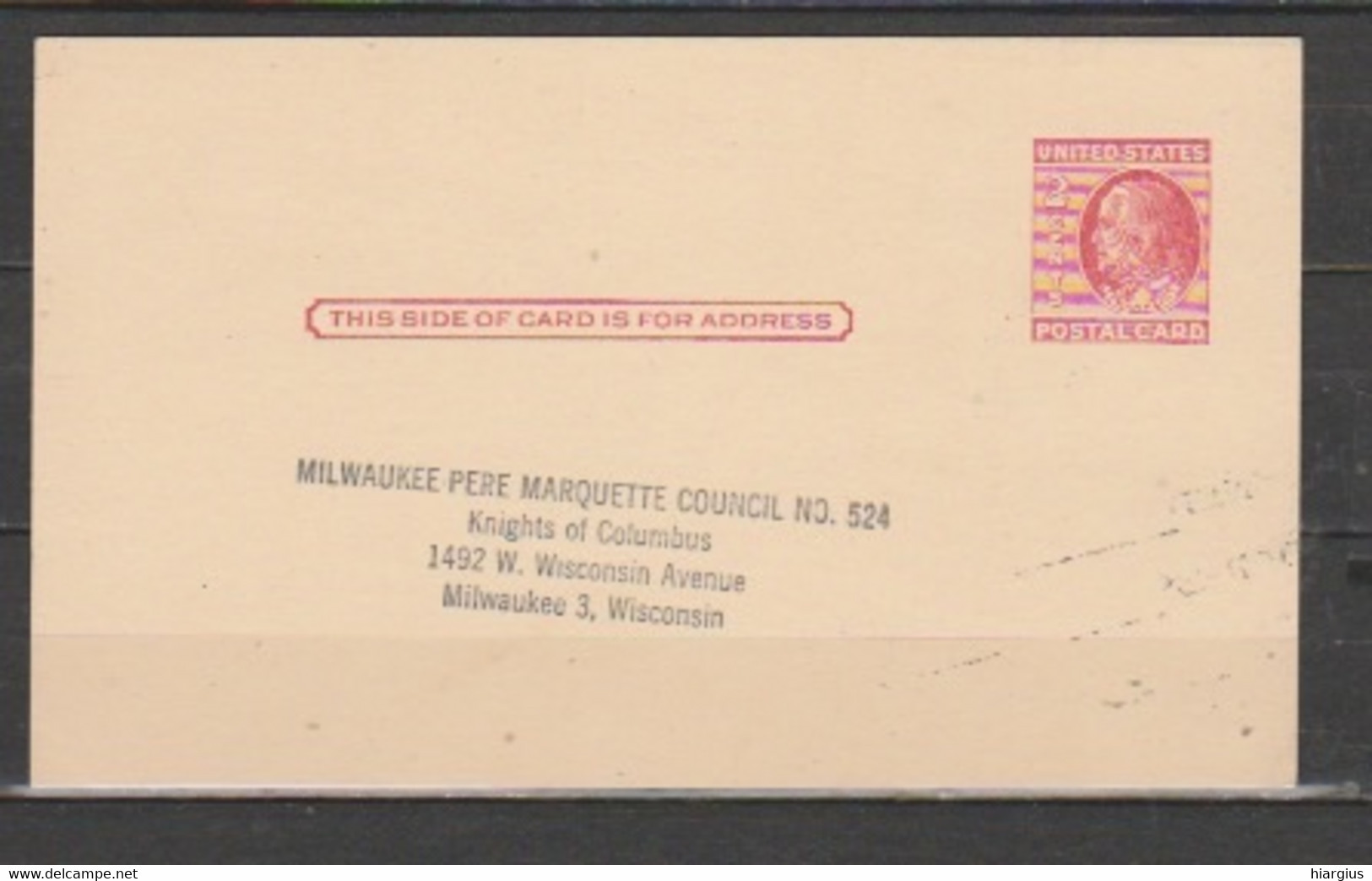 USA-Postal Card. - 1921-40