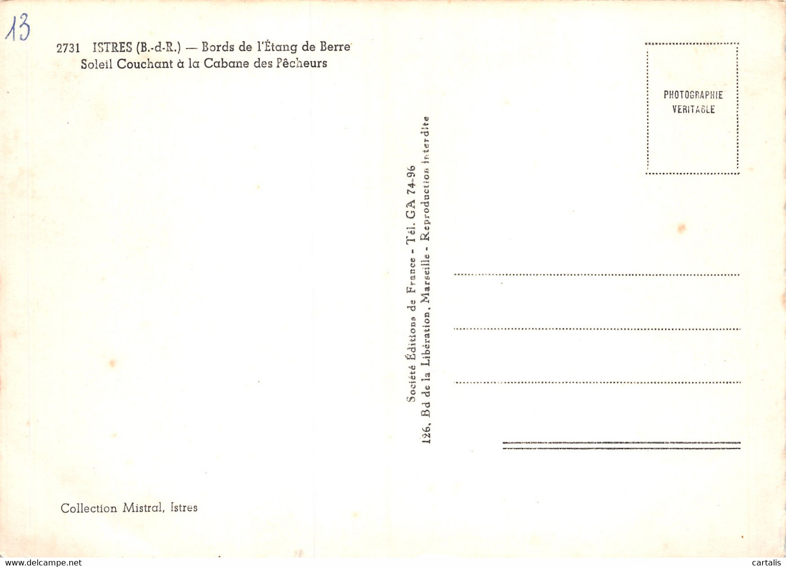 13-ISTRES-N°4047-B/0081 - Istres