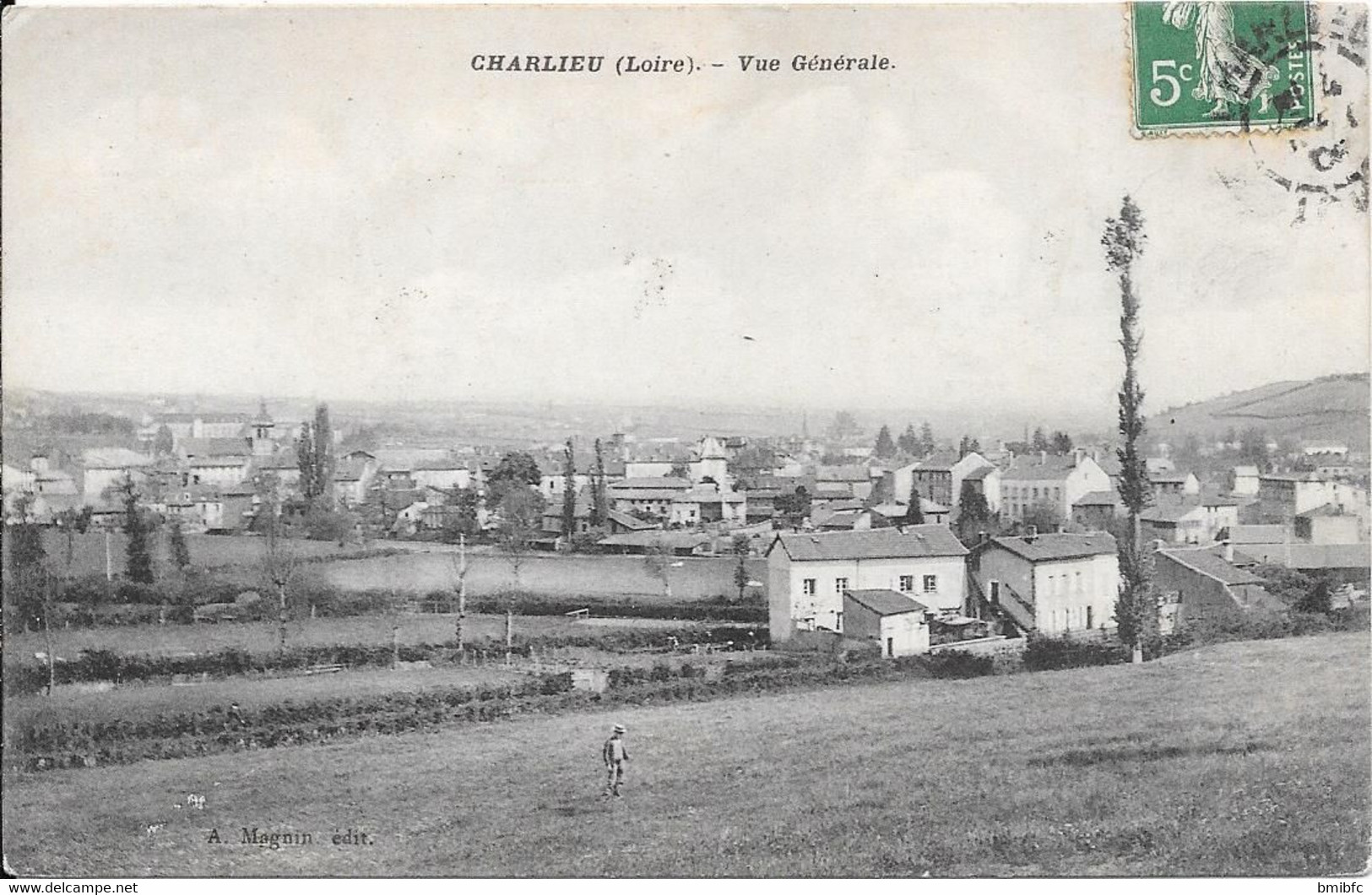 1909 - CHARLIEU - Vue Générale - Charlieu
