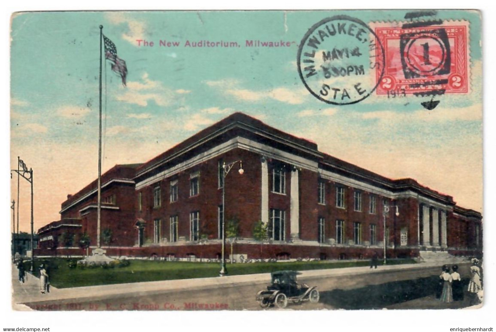 UNITED STATES // MILWAUKEE // THE NEW AUDITORIUM // 1913 - Milwaukee