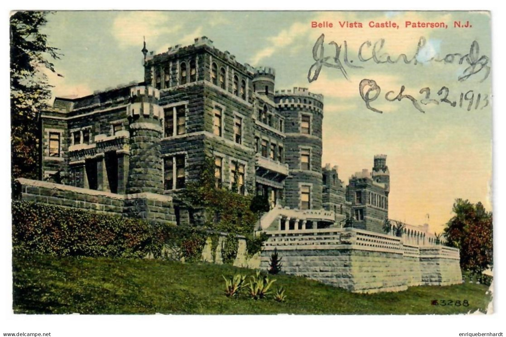 UNITED STATES // PATERSON // BELLE VISTA CASTLE // 1913 - Paterson