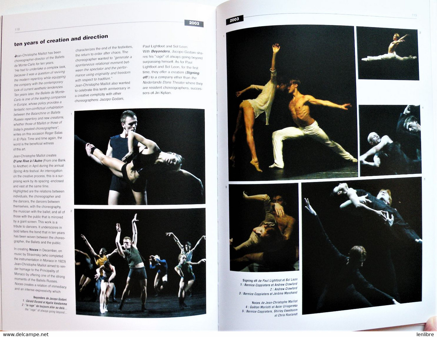 Les BALLETS de MONTE-CARLO. « Les 20 Ans ». 1985 / 2005.