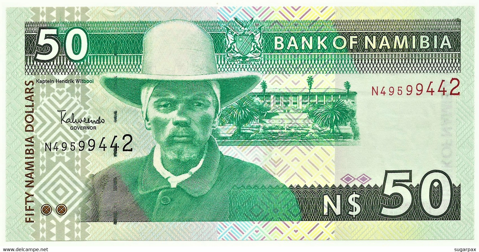 Namibia - 50 Dollars - ND ( 2003 ) - Pick 8.a - Unc. - Namibia