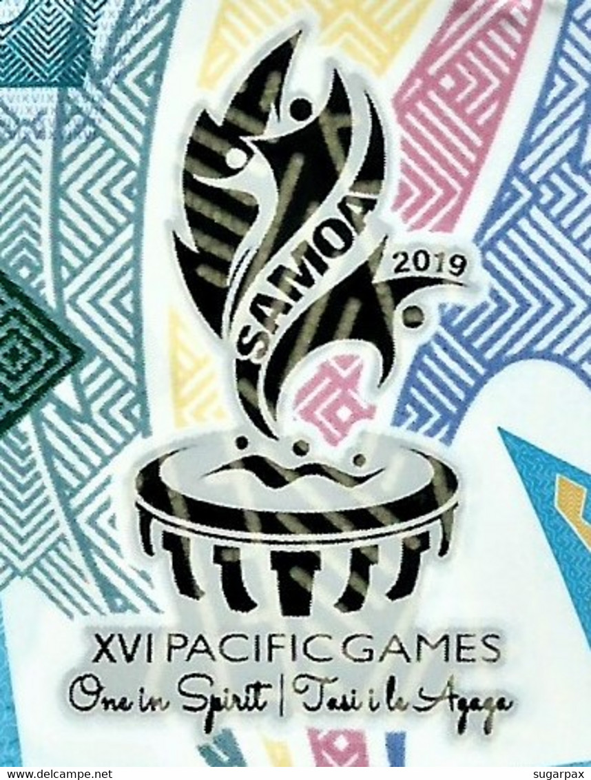 Samoa - 10 Tala - 2019 - Pick 45.a - ”XVI Pacific Games” Commemorative Polymer Banknote - Samoa