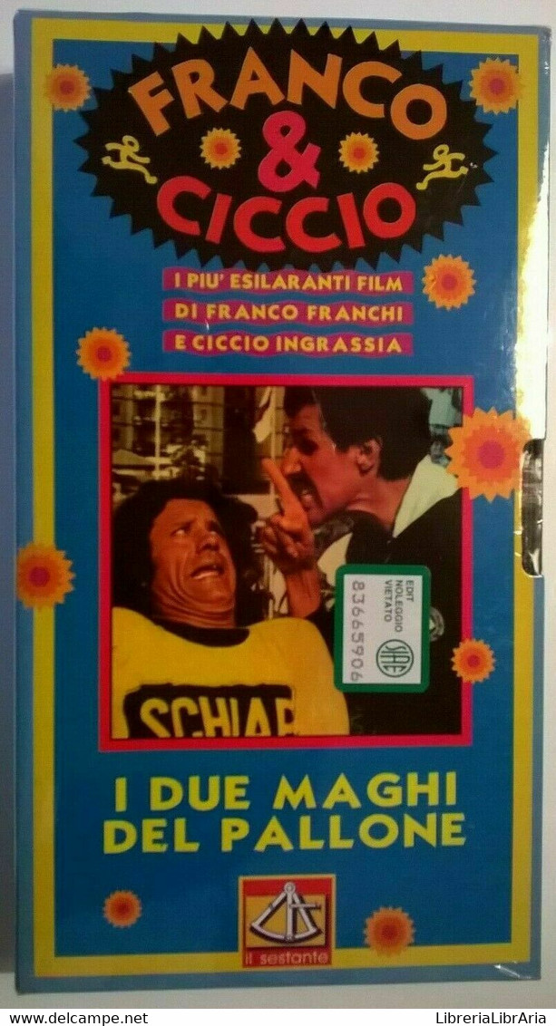 Franco E Ciccio I Due Maghi Del Pallone - Vhs - 1995 -il Sestante-F - Lotti E Collezioni