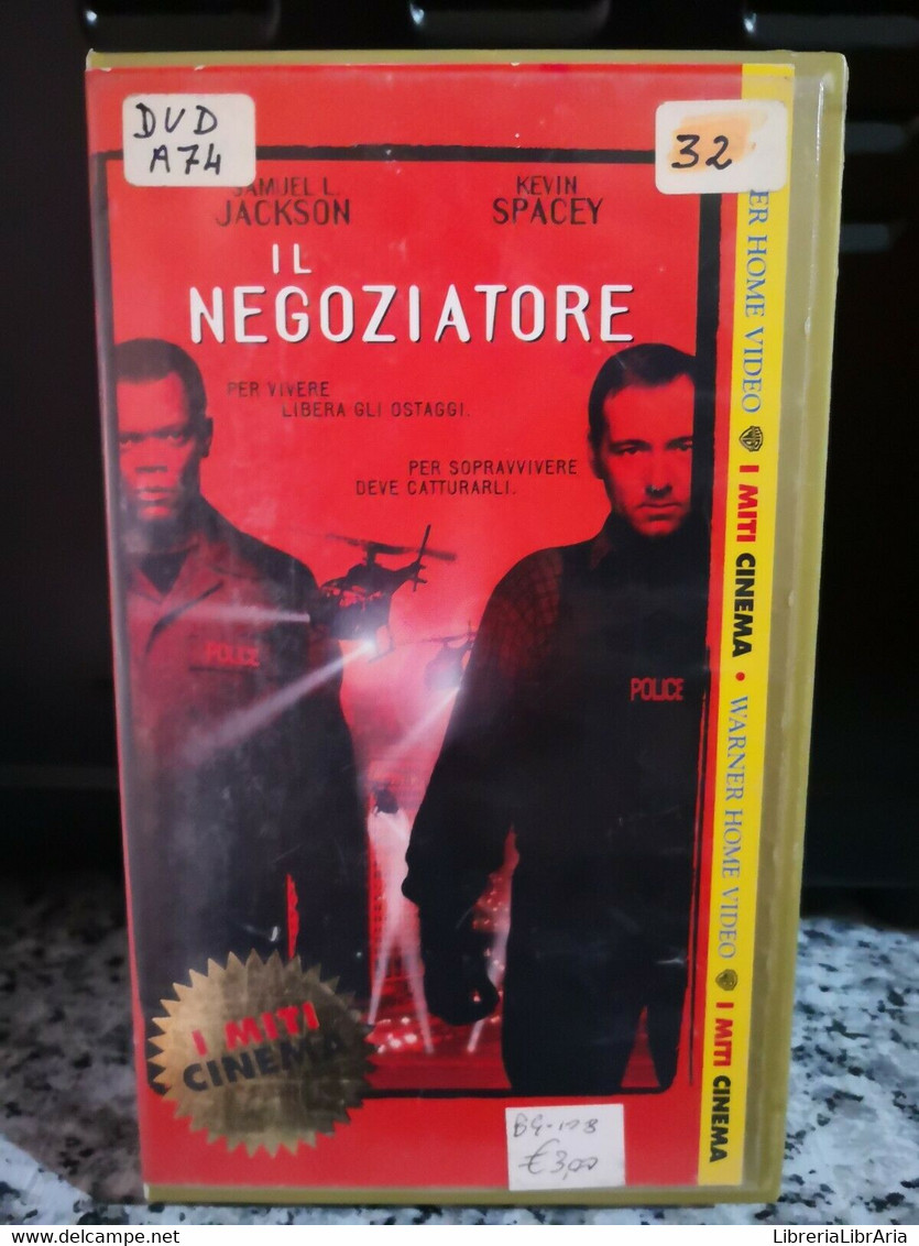 Il Negoziatore VHS Film - 1995 - Univideo -F - Collections