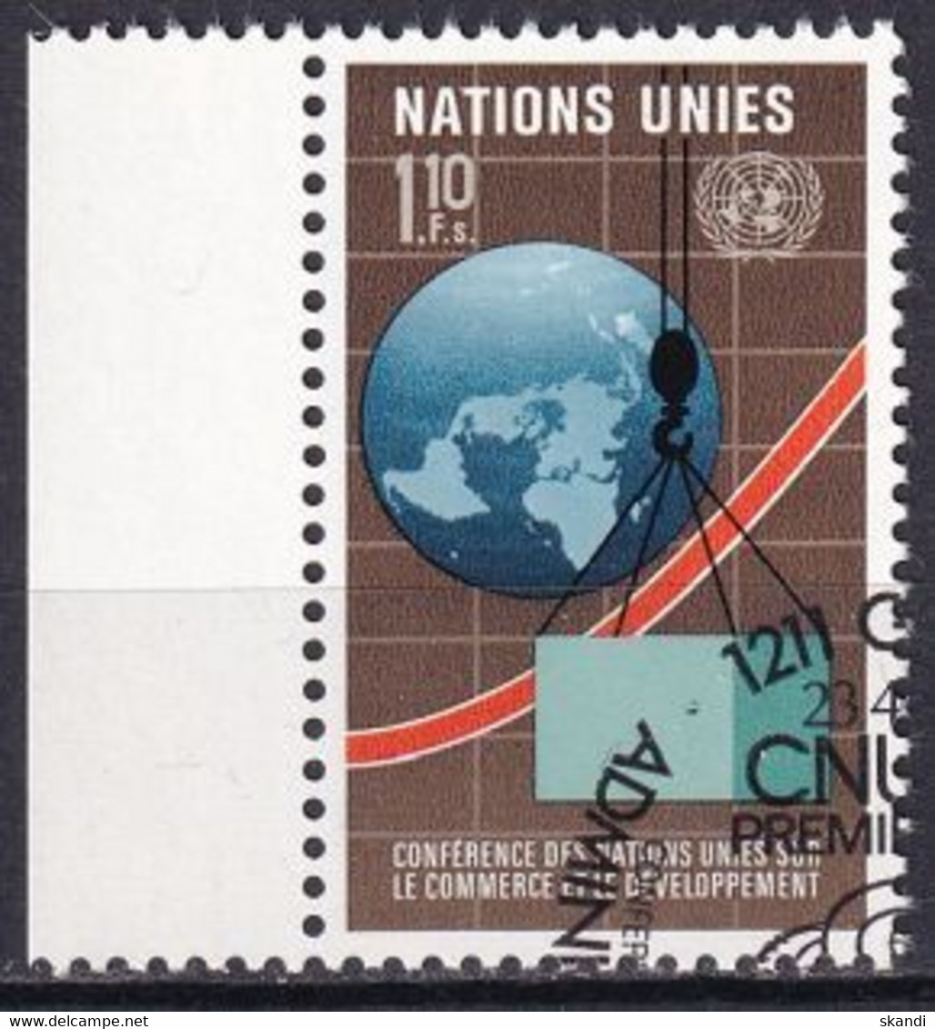 UNO GENF 1976 Mi-Nr. 57 O Used - Aus Abo - Used Stamps