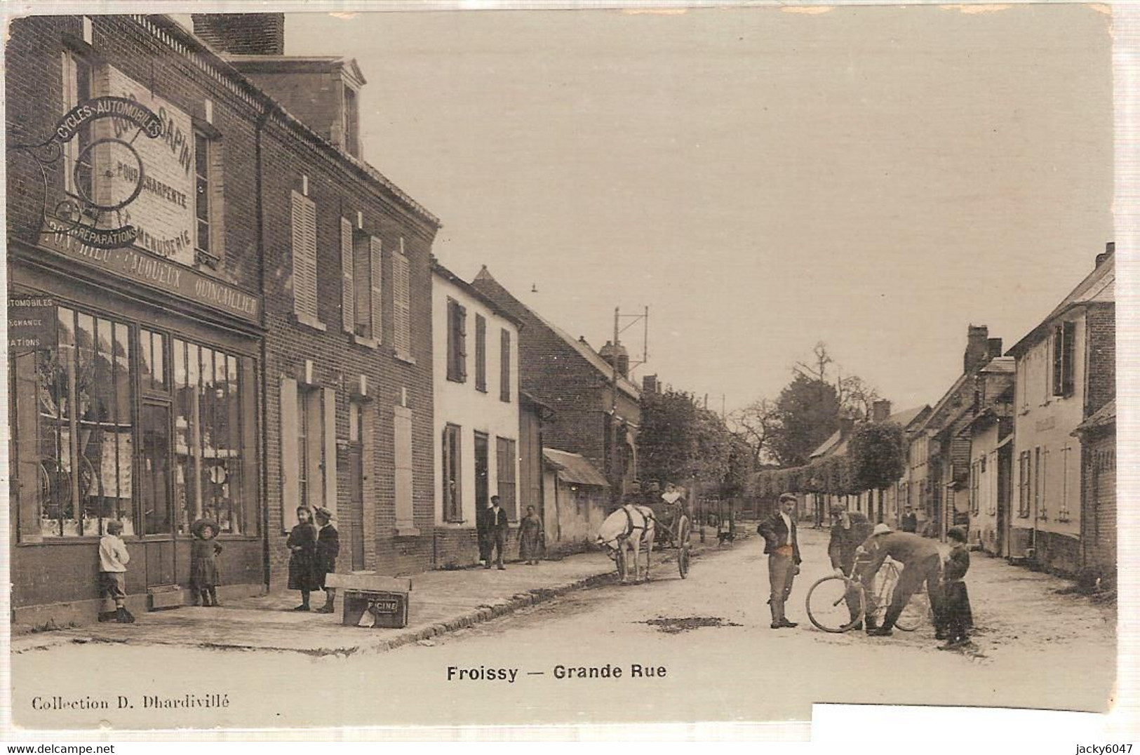 60 - Froissy (oise) - Grande Rue - Froissy
