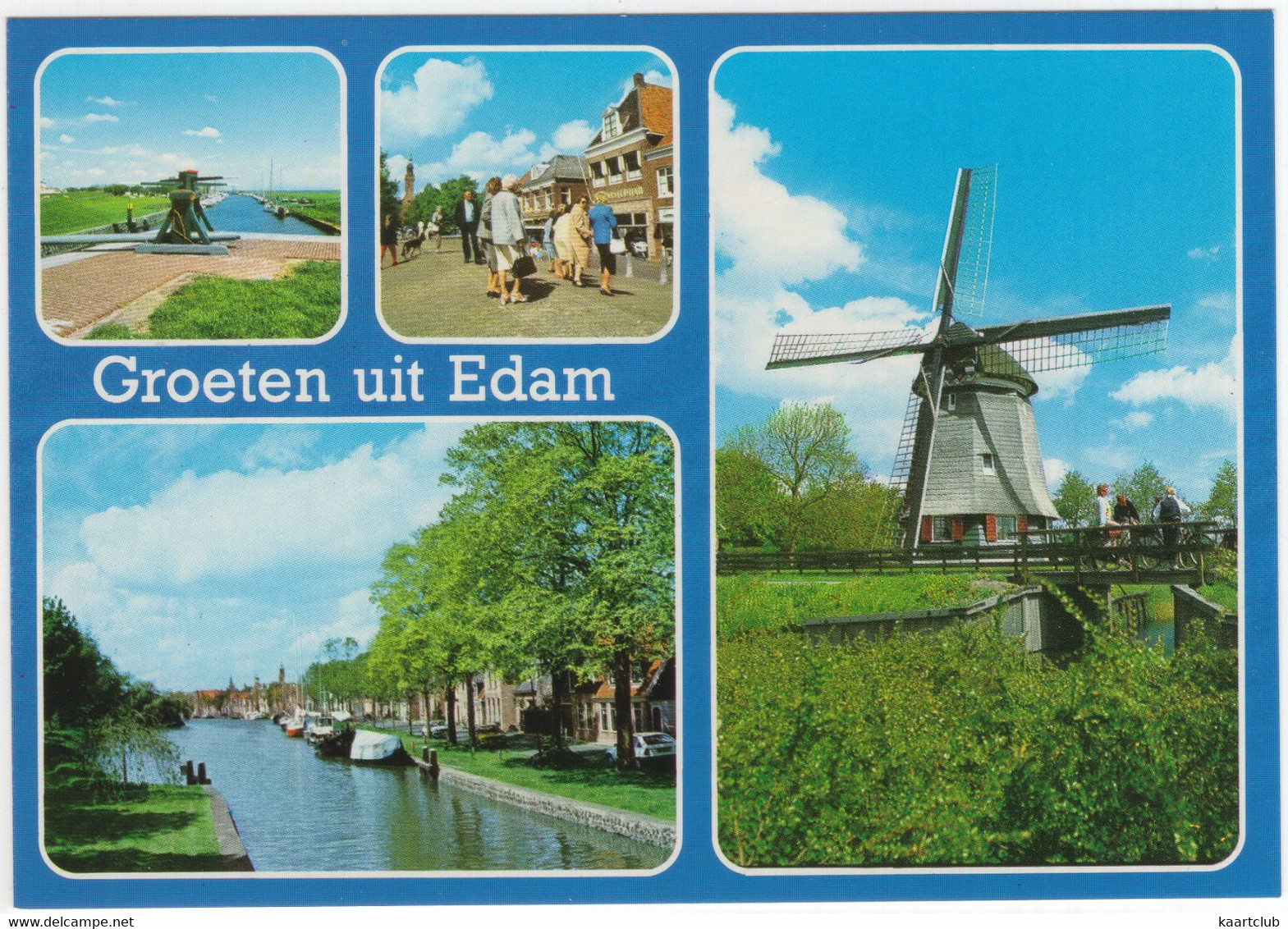Edam - Molen, Gracht Etc.- (Noord-Holland) - EDM 2 - Edam
