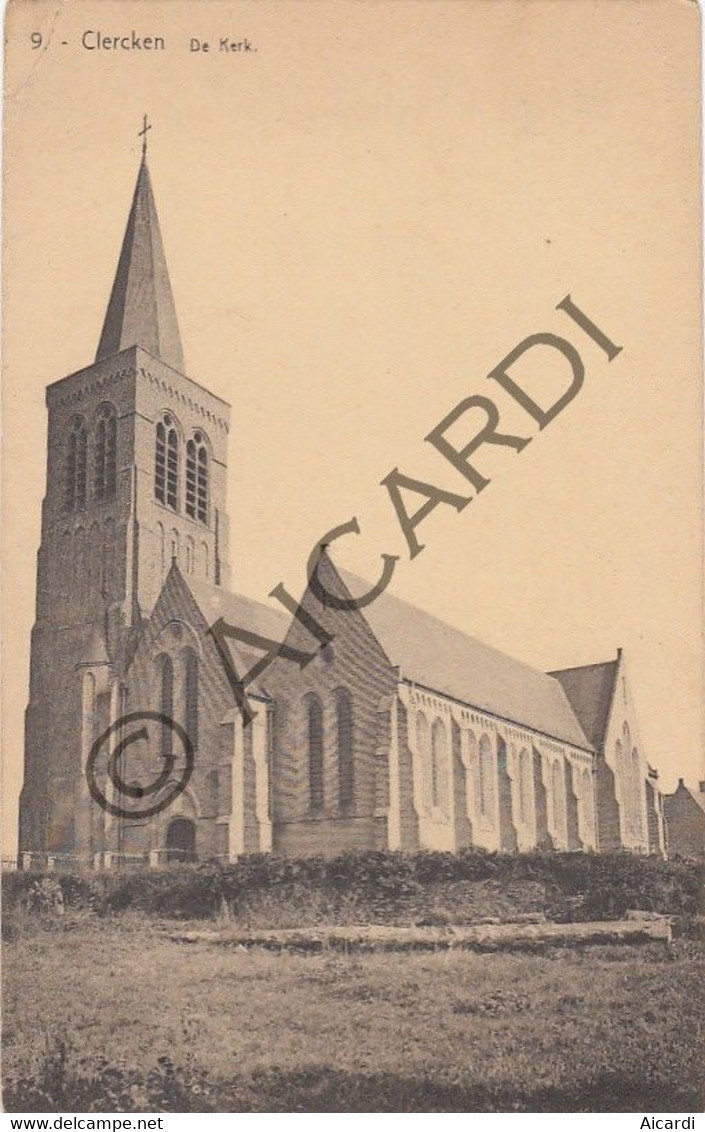 Carte Postale/Postkaart - KLERKEN/Clercken De Kerk  (A391) - Houthulst