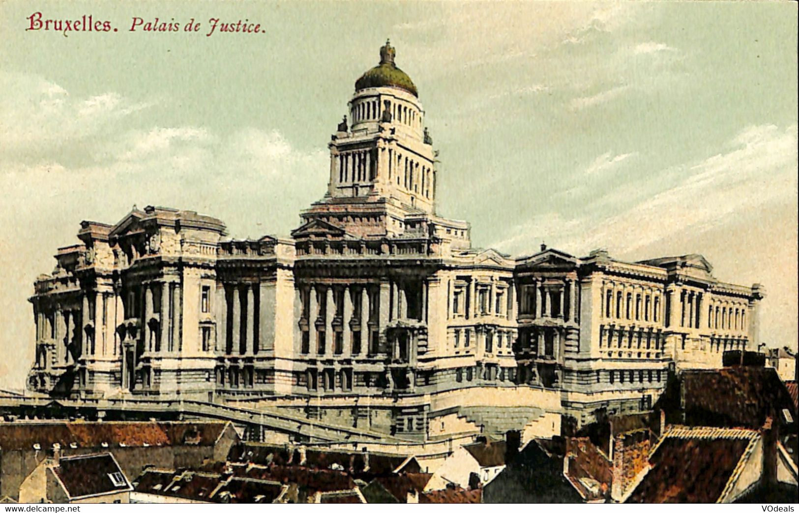 035 717 - CPA - Belgique - Bruxelles - Palais De Justice - Monumenti, Edifici