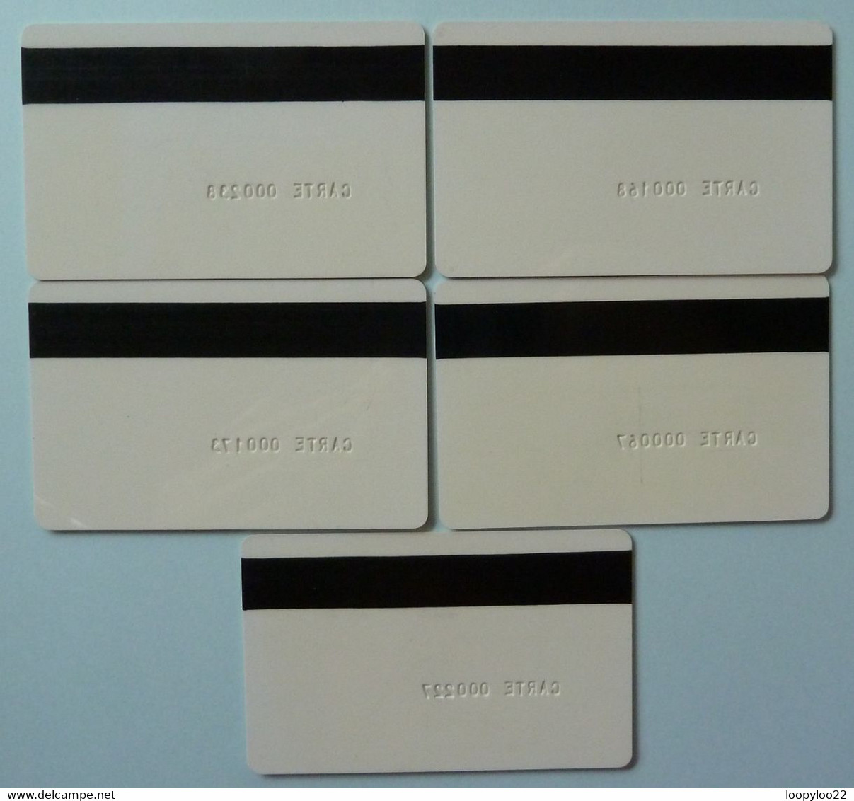 FRANCE - Early ATM - EETPOS Trials - Bank - Cassie D'Epargne - Set Of 5 - RARE - Autres & Non Classés