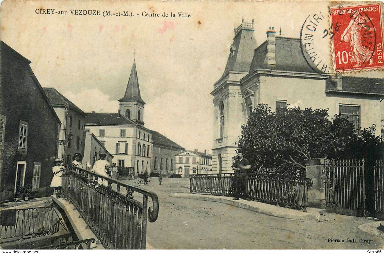 Cirey Sur Vezouze * Rue Du Centre De La Ville * Le Pont - Cirey Sur Vezouze