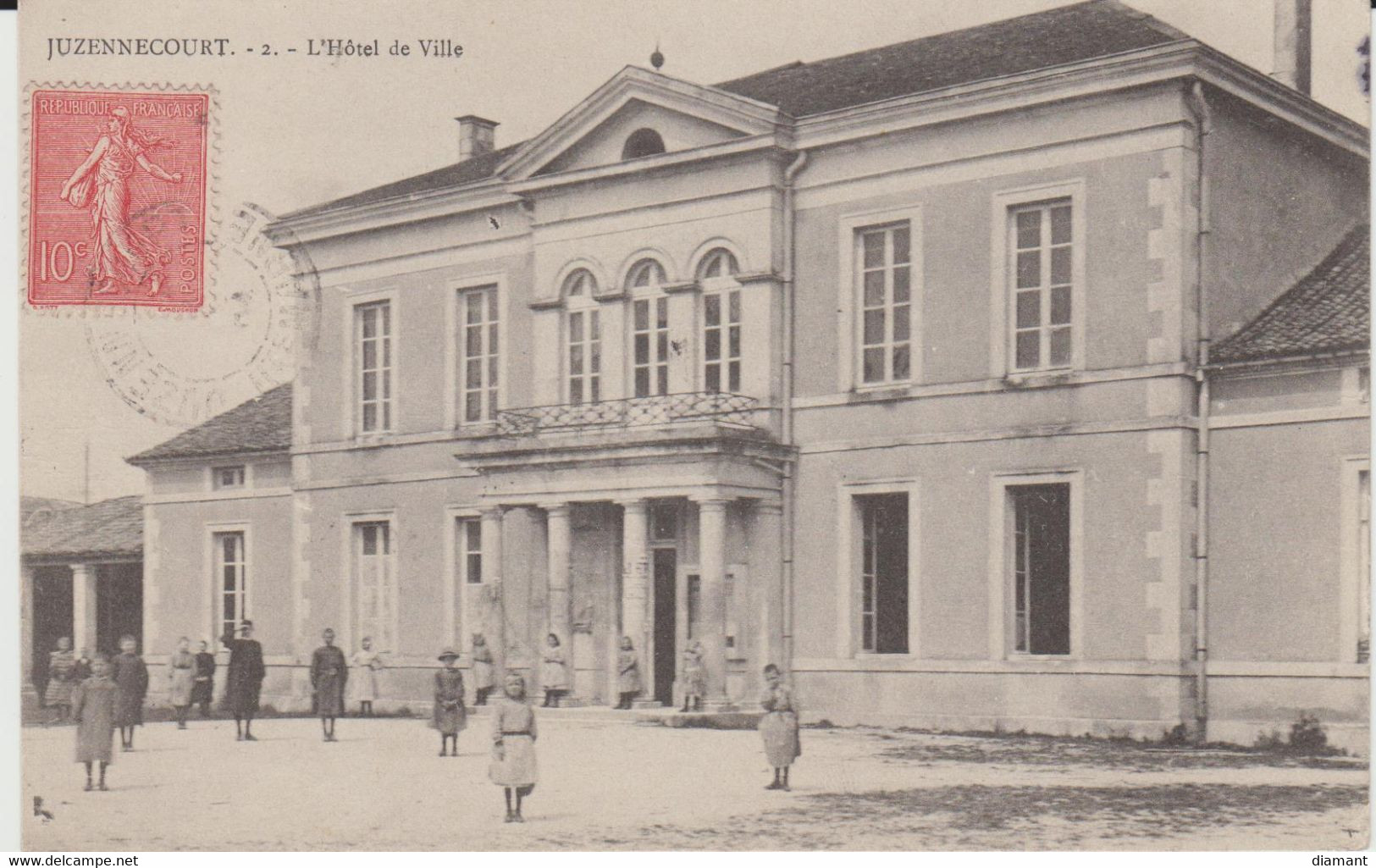 JUZENNECOURT (52) - L'Hôtel De Ville - Bon état - Juzennecourt