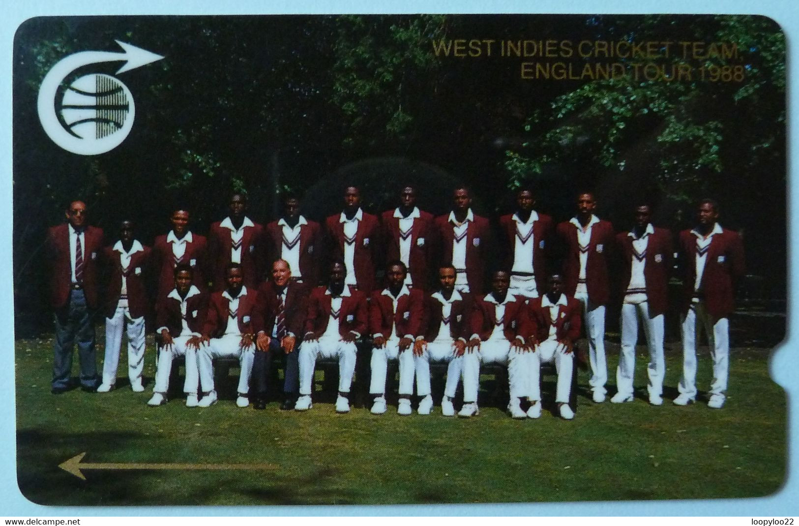 CARIBBEAN ISLANDS GENERAL - GPT - GEN-CC1B - 1989 - West Indies Cricket Team - 1CCMB - Mint - Antilles (Autres)