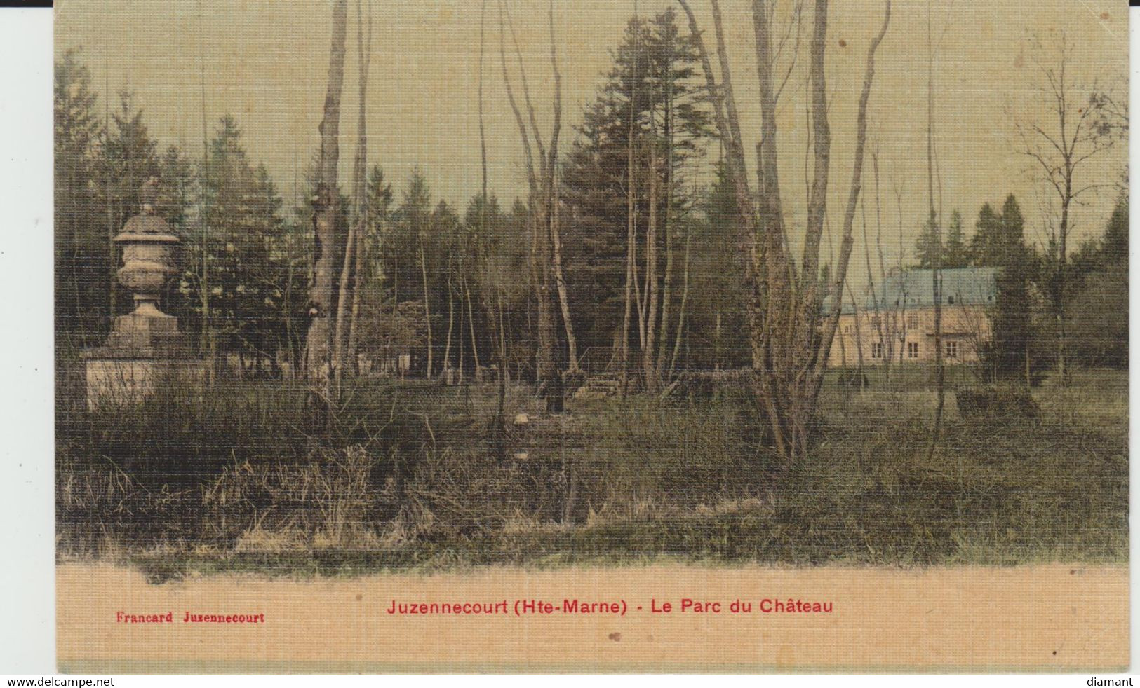 JUZENNECOURT (52) - Le Parc Du Château - Bon état - Juzennecourt
