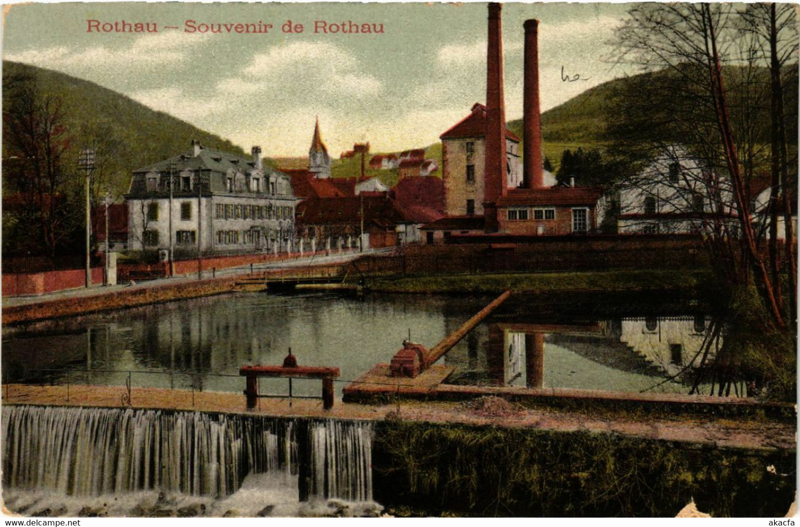 CPA ROTHAU-Souvenir De ROTHAU (429460) - Rothau