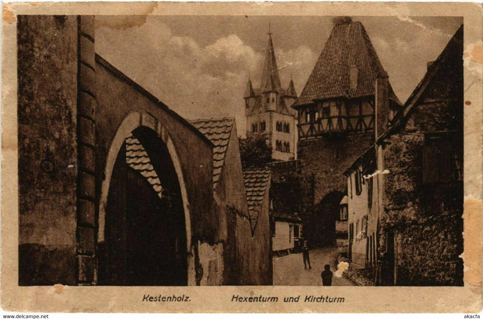 CPA KESTENHOLZ-Hexenturm Und Kirchturm (429662) - Chatenois