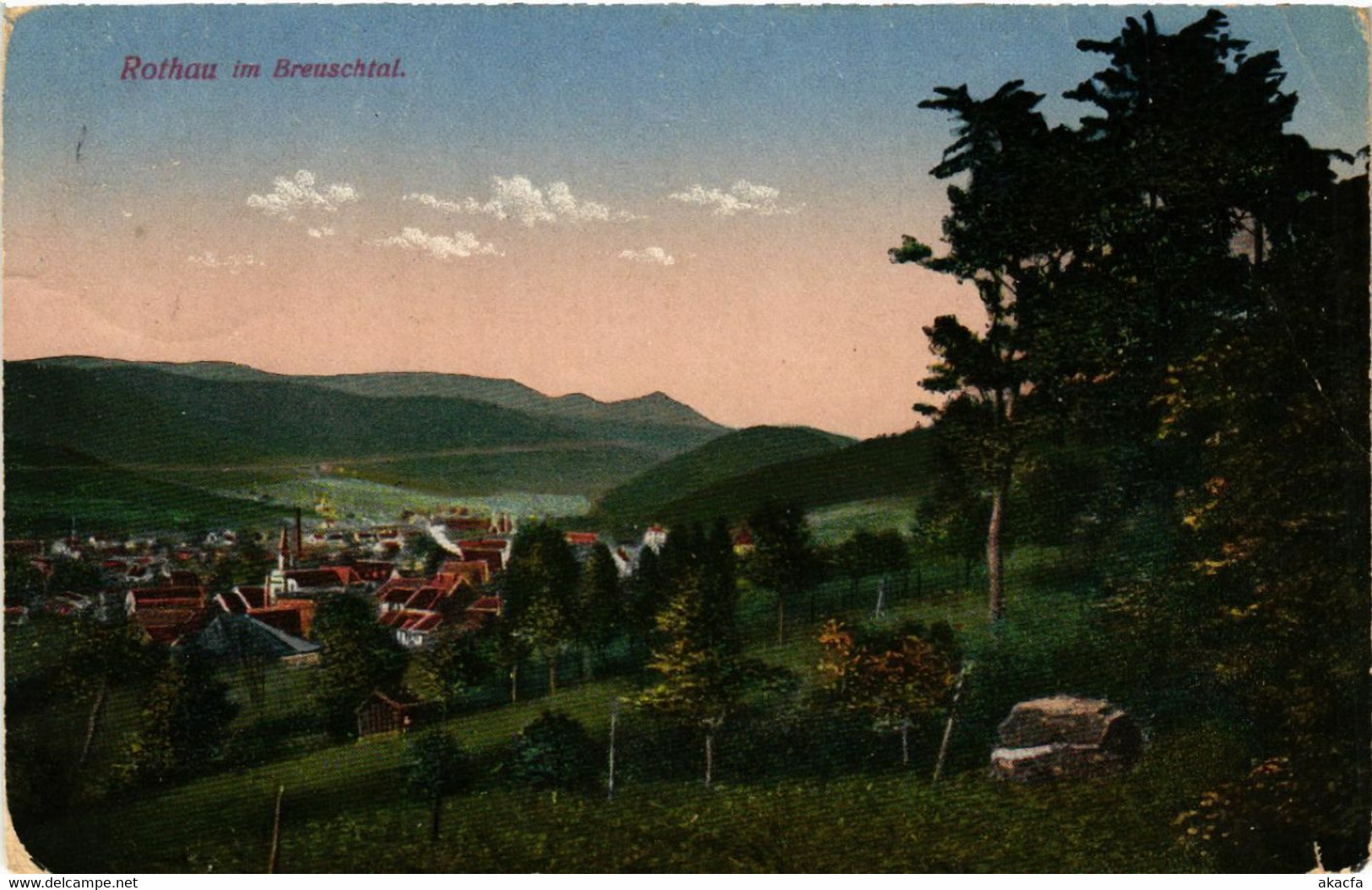 CPA ROTHAU Im BREUSCHtal (429734) - Rothau