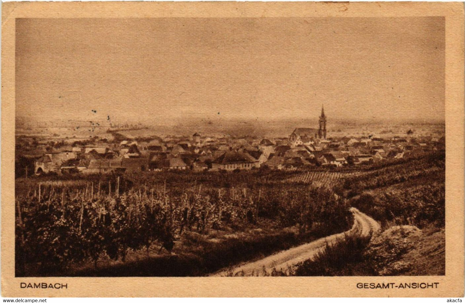 CPA DAMBACH Gesamt-Ansicht (429743) - Dambach-la-ville