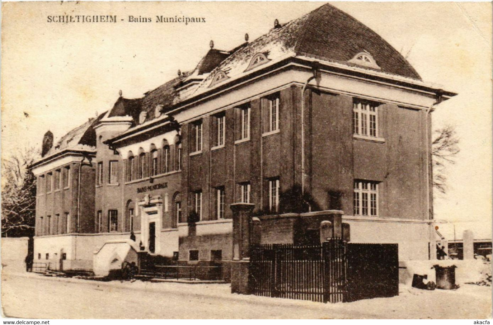 CPA Schiltigheim Bains Municipaux (429846) - Schiltigheim