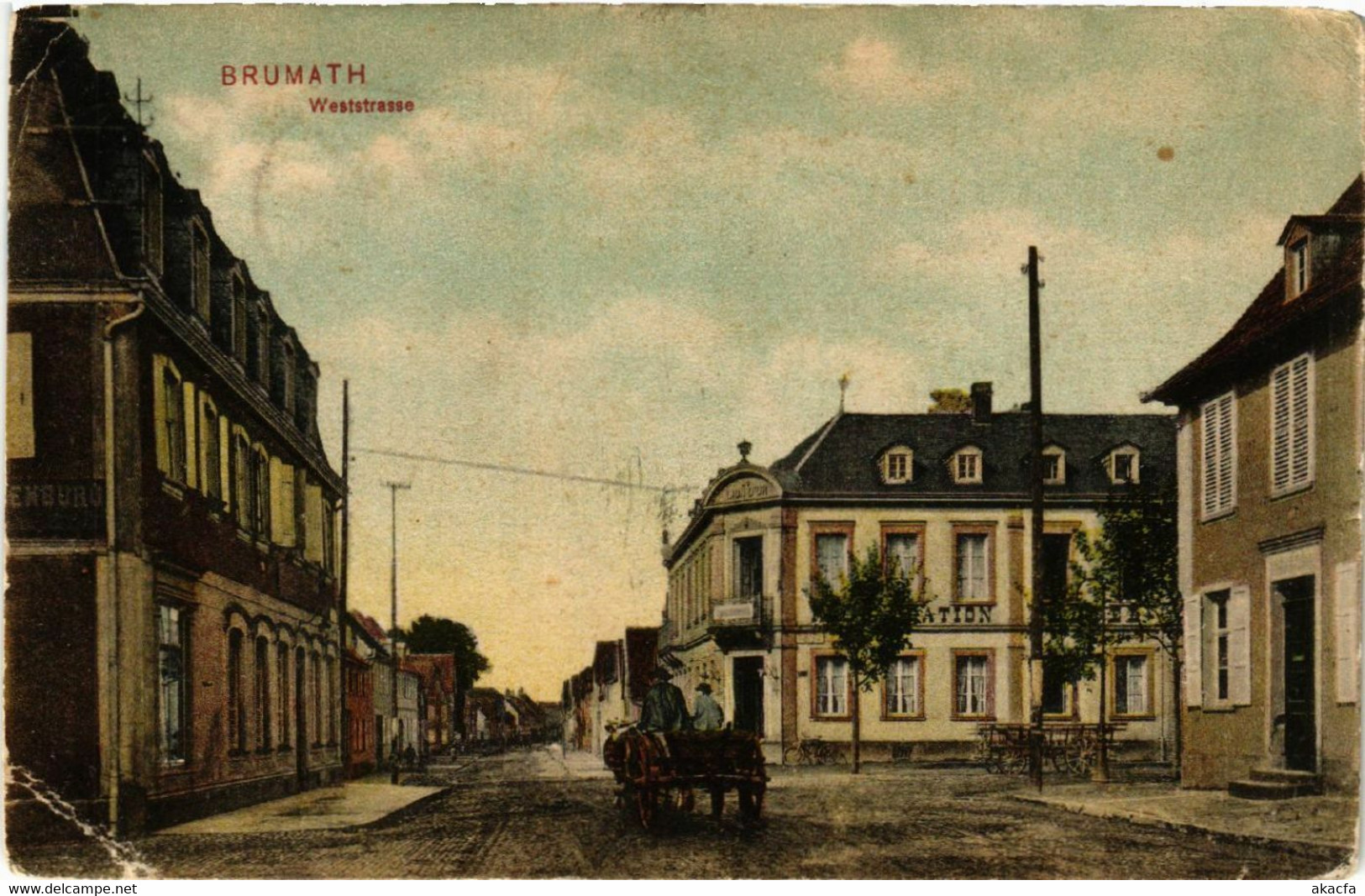 CPA BRUMATH Weststrasse (429854) - Brumath