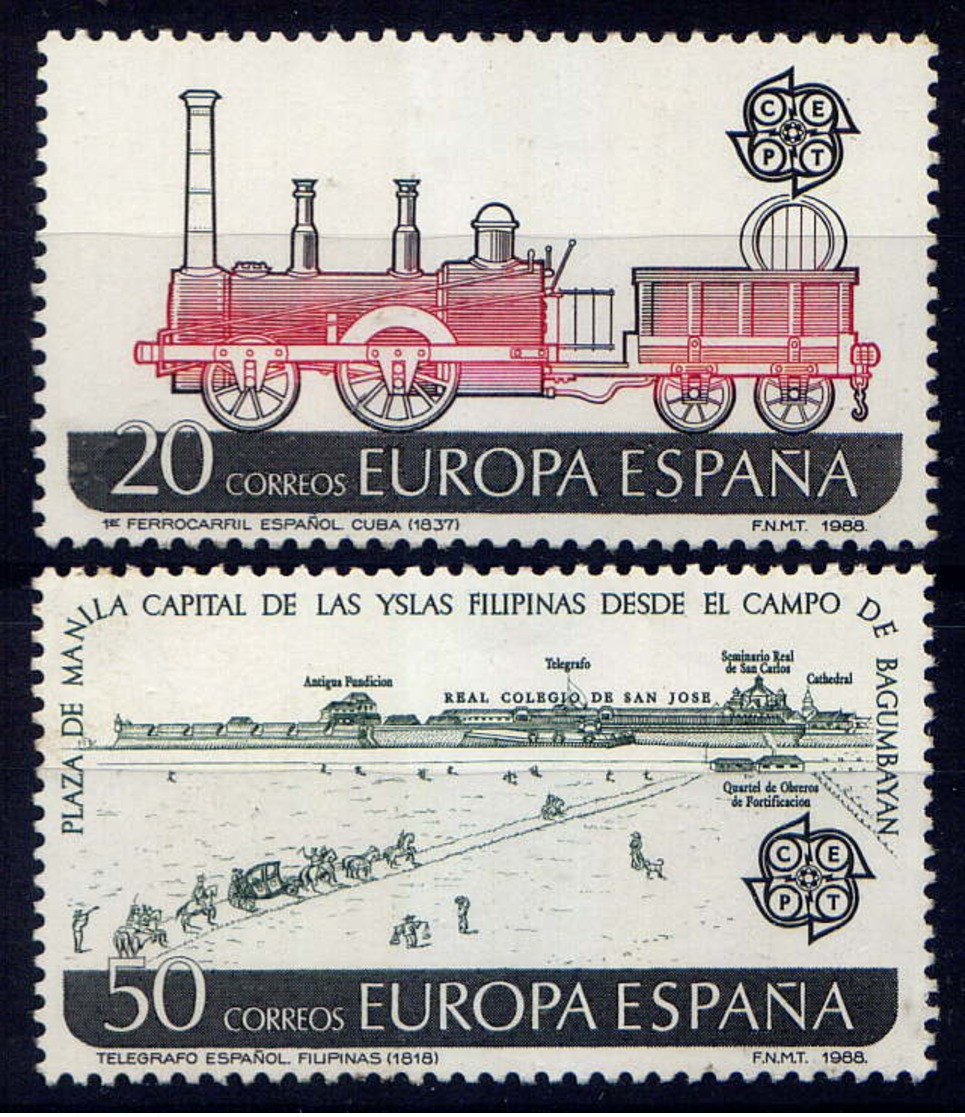 ESPAGNE - 2563/2564** - EUROPA / TRANSPORT ET COMMUNICATION - Nuovi