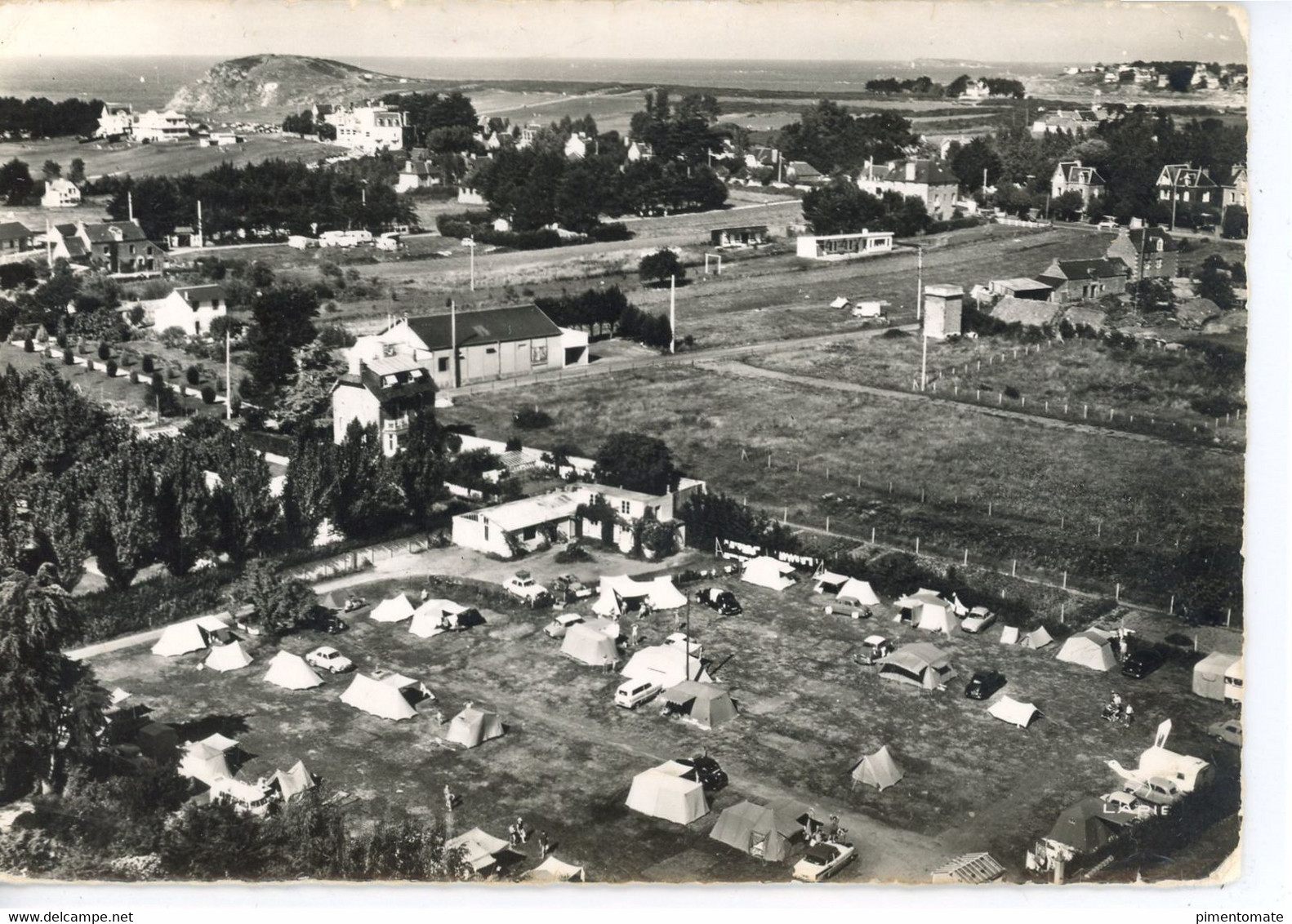 EN AVION AU DESSUS DE SAINT BRIAC LE CAMPING VUE GENERALE AERIENNE LAPIE - Saint-Briac