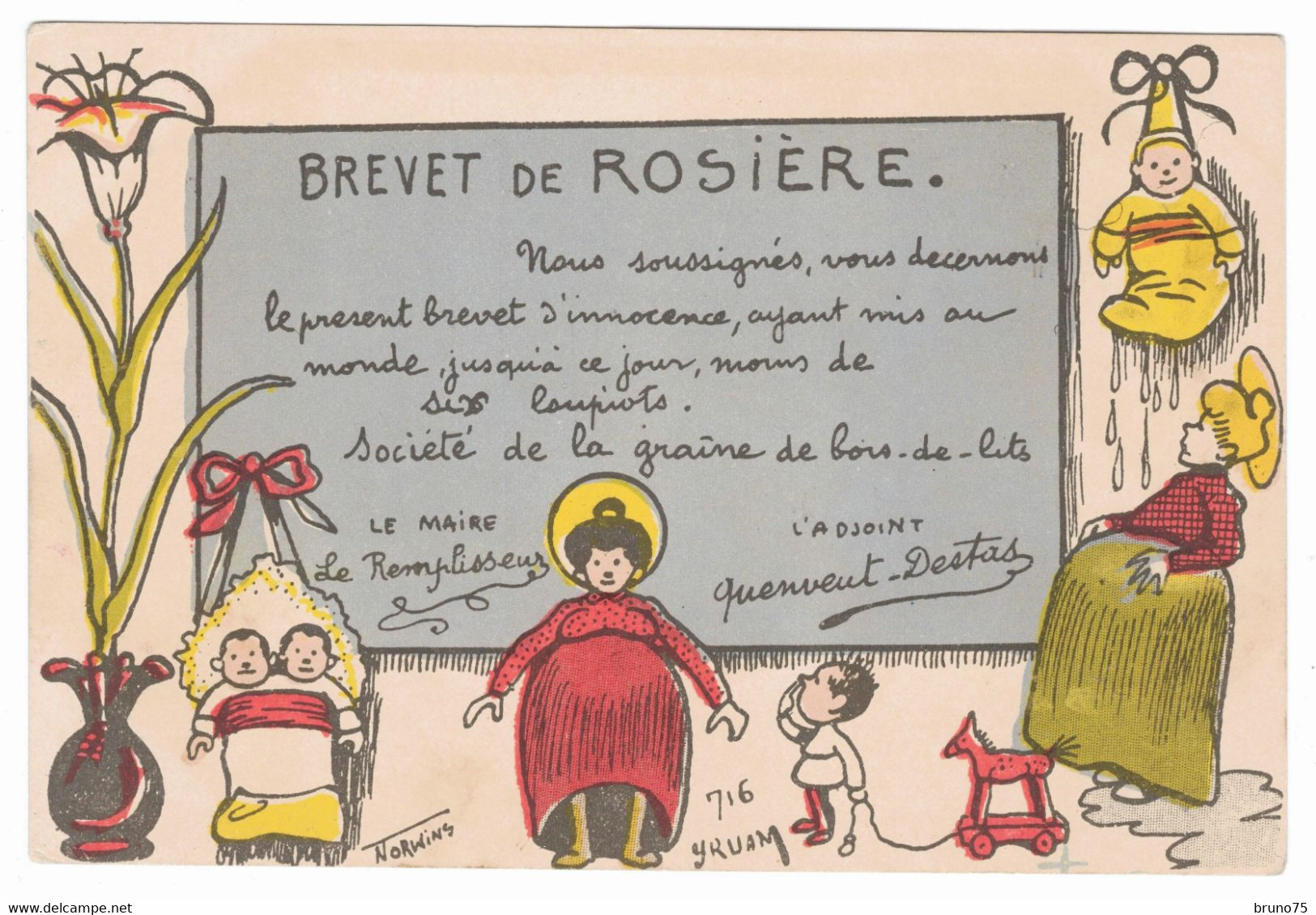 NORWINS - Brevet De Rosière - Norwins