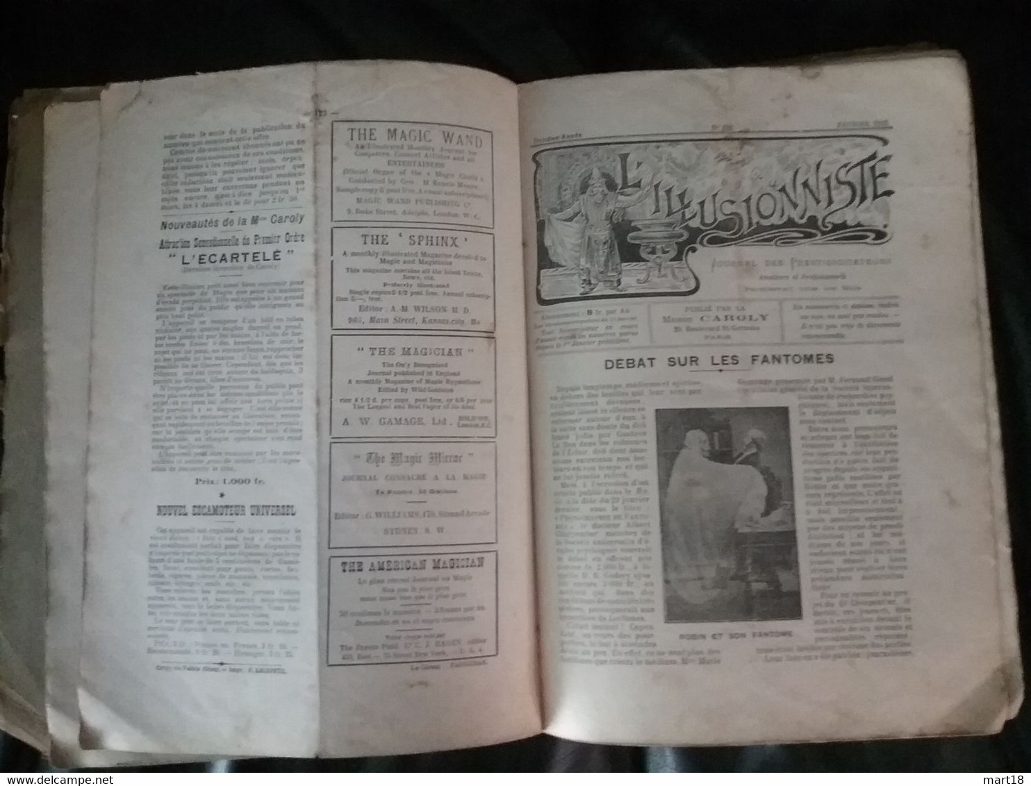 Revue L' ILLUSIONNISTE - Année Complète 1912 - Magie Prestidigitation - 12 N° - - Altri & Non Classificati