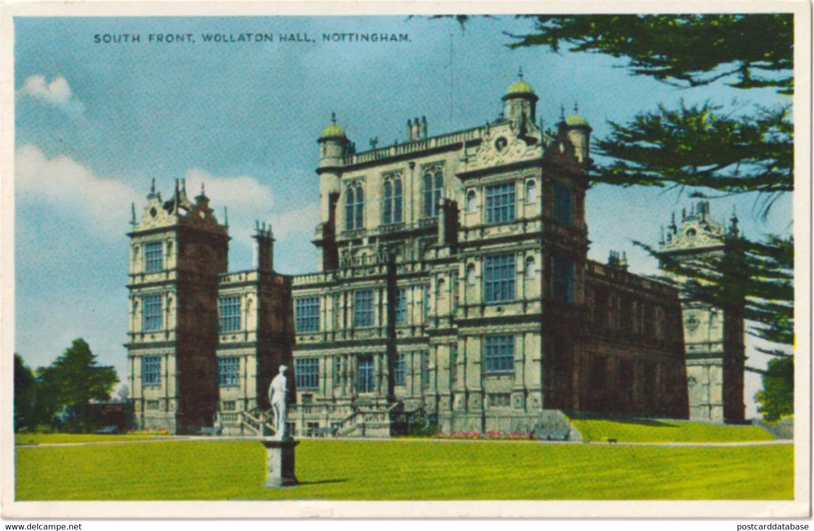 Nottingham - South Front Wollaton Hall - Nottingham