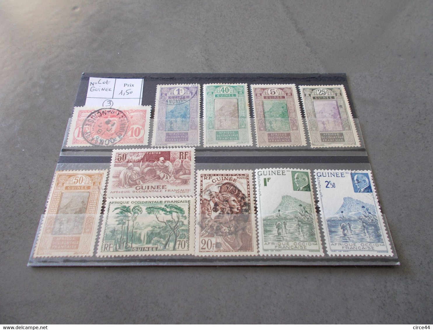 PETIT LOT TIMBRES  DE GUINEE. - Other & Unclassified