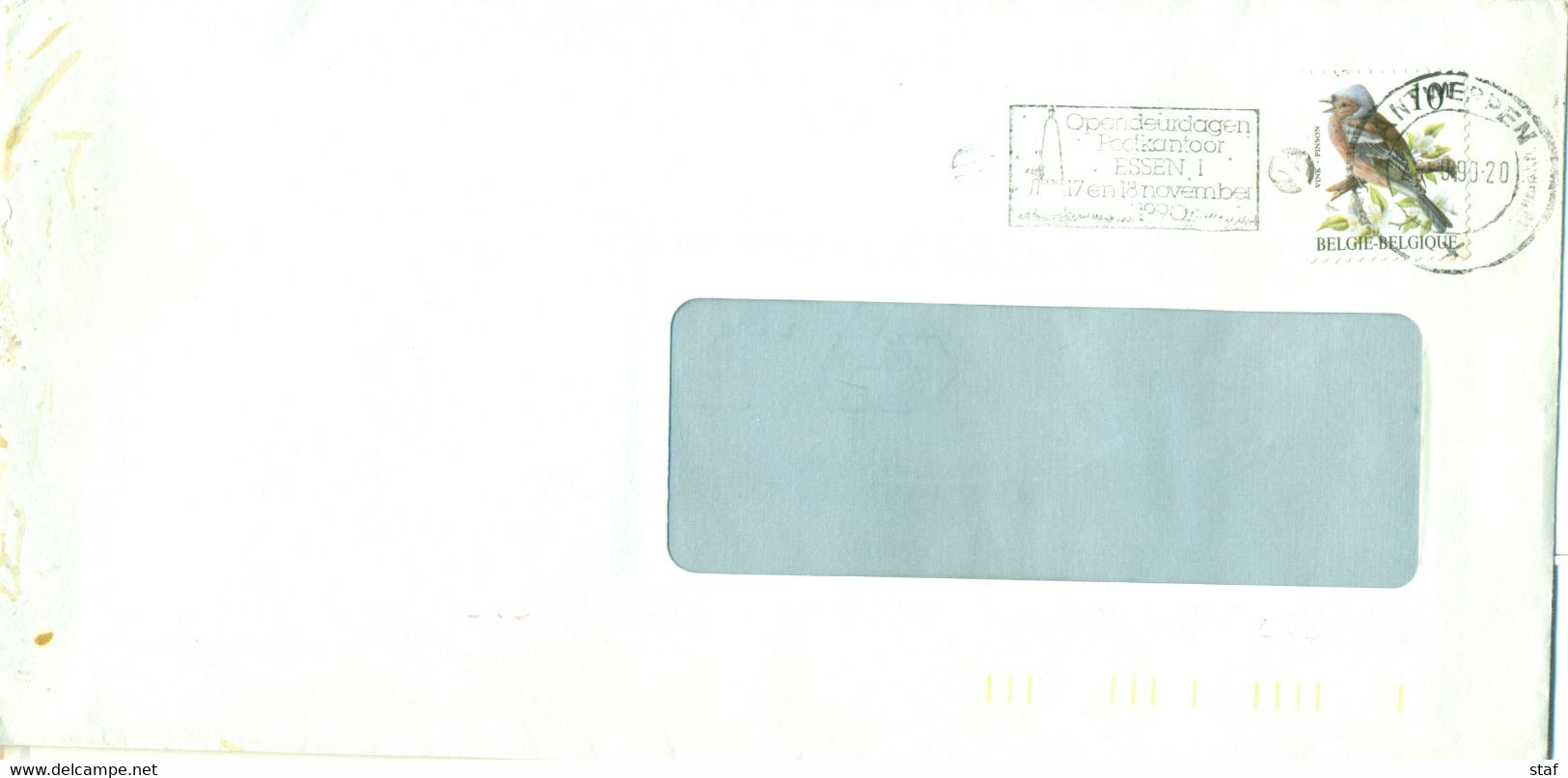 Opendeurdagen Postkantoor Essen 1 17 En 18 November 1990 - Werbestempel