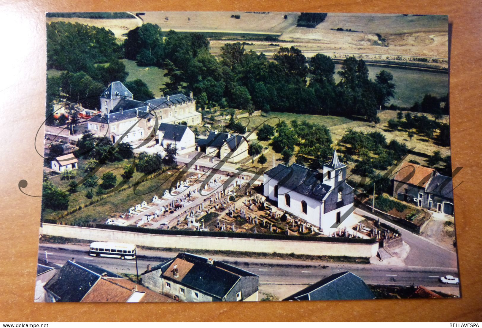 Dampicourt Vue Aerienne. Centre Eglise - Rouvroy