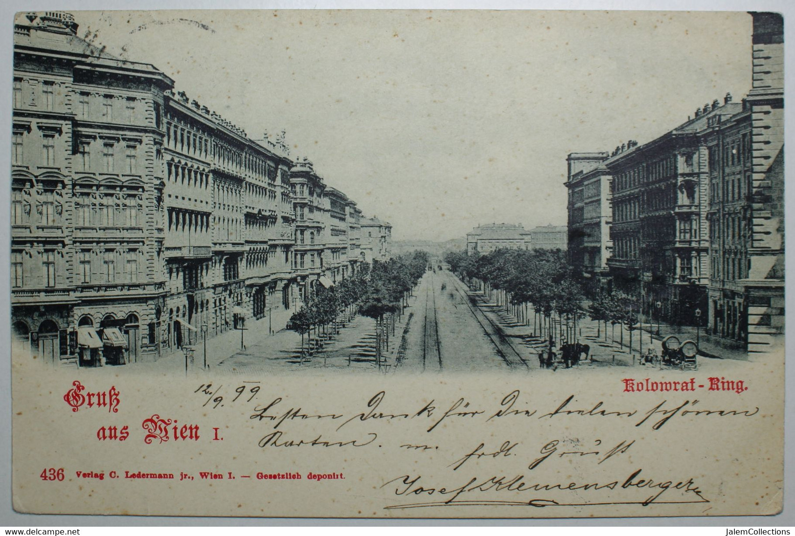 GRUSS Aus WIEN Kolomrat Ring - Ringstrasse