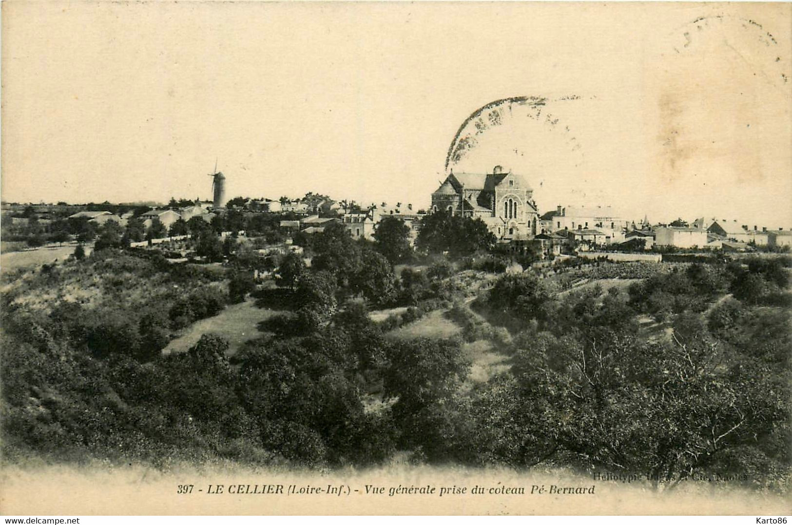 Le Cellier * Vue Générale Prise Du Coteau Pé Bernard - Le Cellier