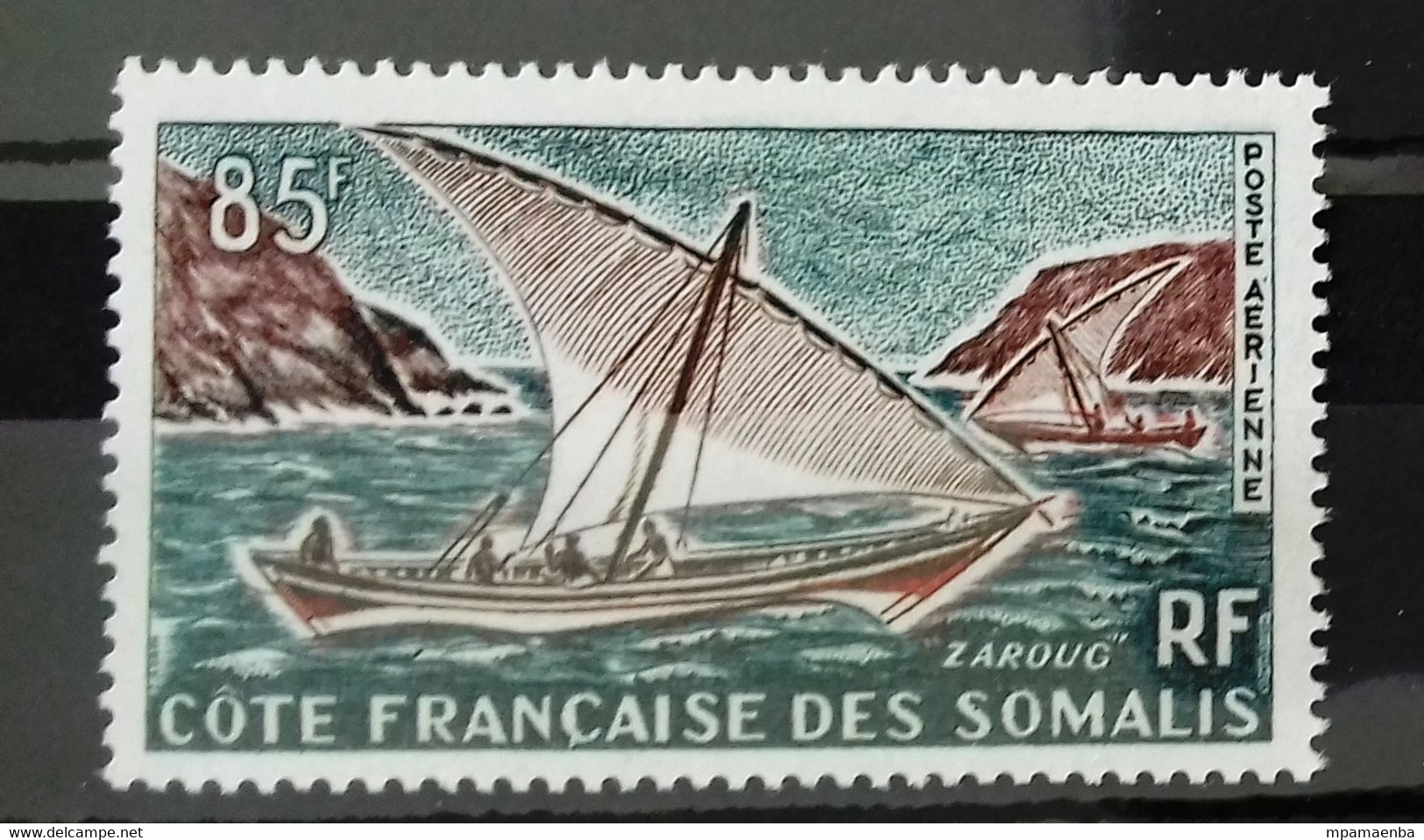 Côte Française Des Somalis, Poste Aérienne, Timbre Neuf * * (MNH), Numéros 39 (Yvert Et Tellier) - Nuovi