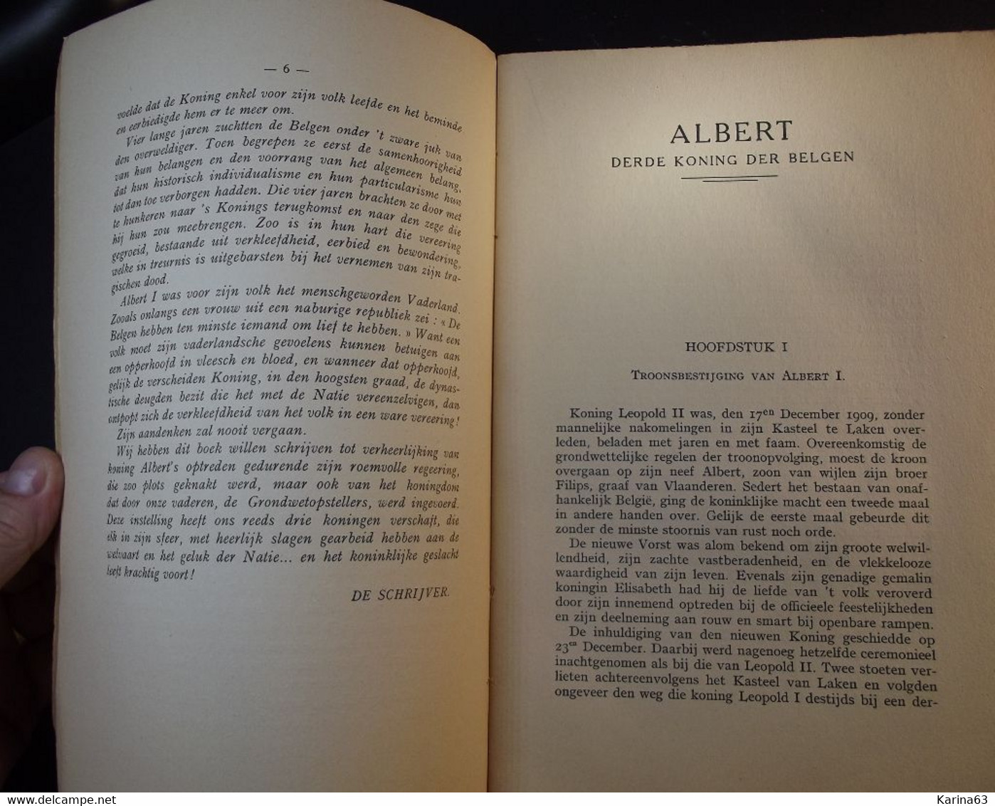 Albert Derde Koning Der Belgen Door Léo De Paeuw - 1934 - 184 Pages - Anciens