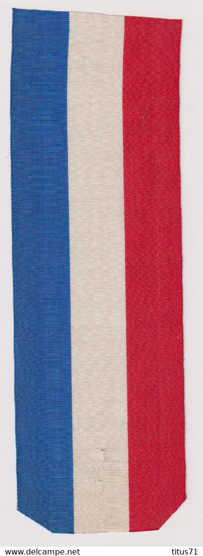 Ruban Drapeau France - 5,5 X 16,5 Cm - Très Bon état - Flaggen