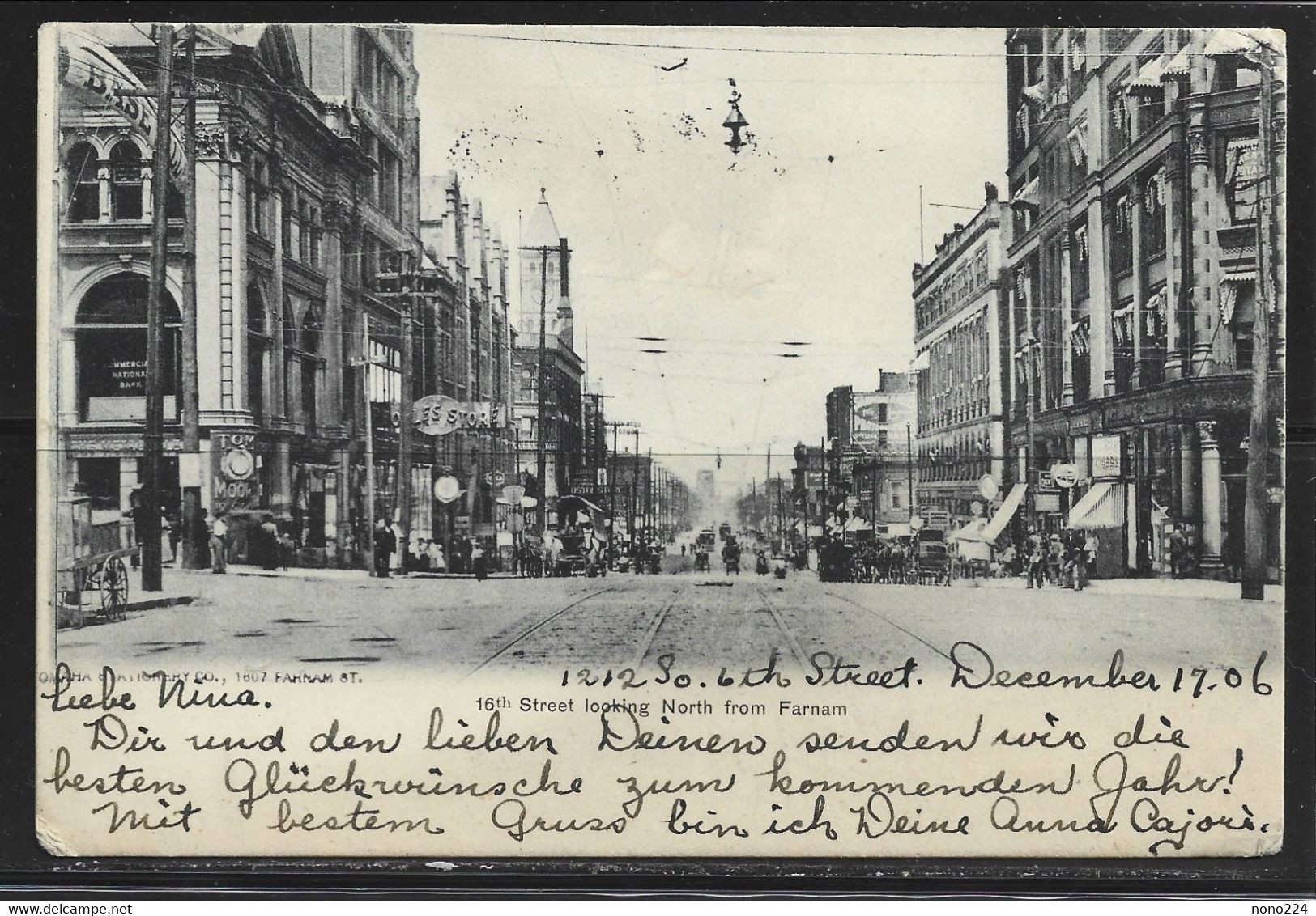 Carte P De 1906 ( Omaha ) - Omaha
