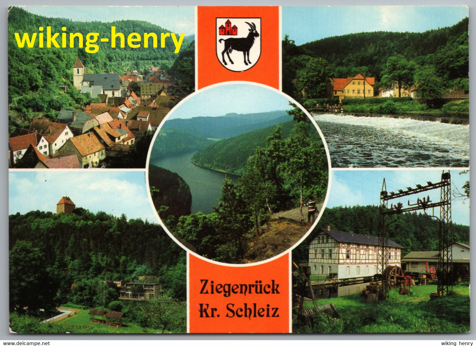 Ziegenrück - Mehrbildkarte 2  Mit Wasserkraftmuseum - Ziegenrück