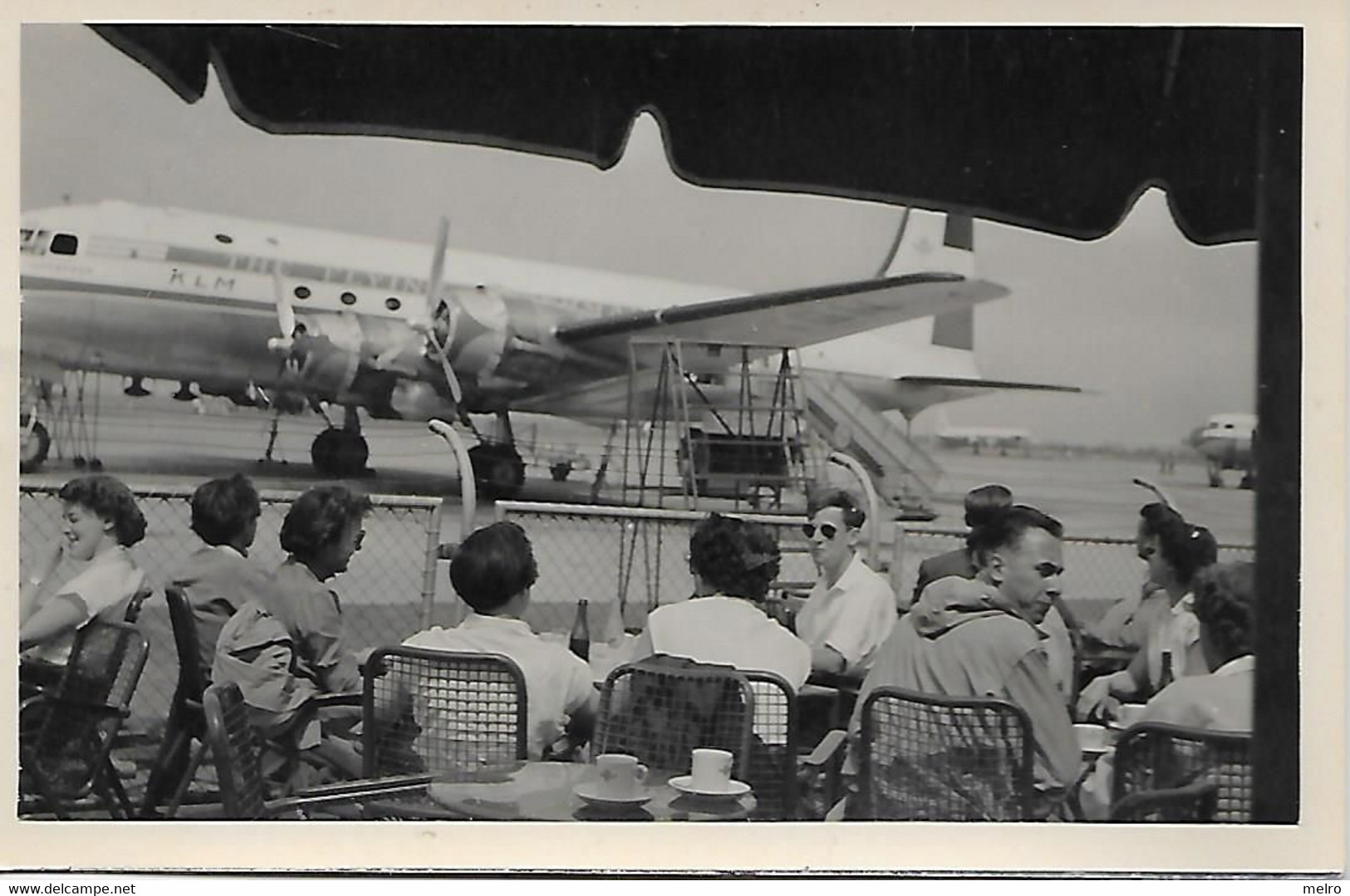 Photo Originale - Sur L'Aeroport D'Amsterdam - Solipool - Juillet 1953. - Aerodrome