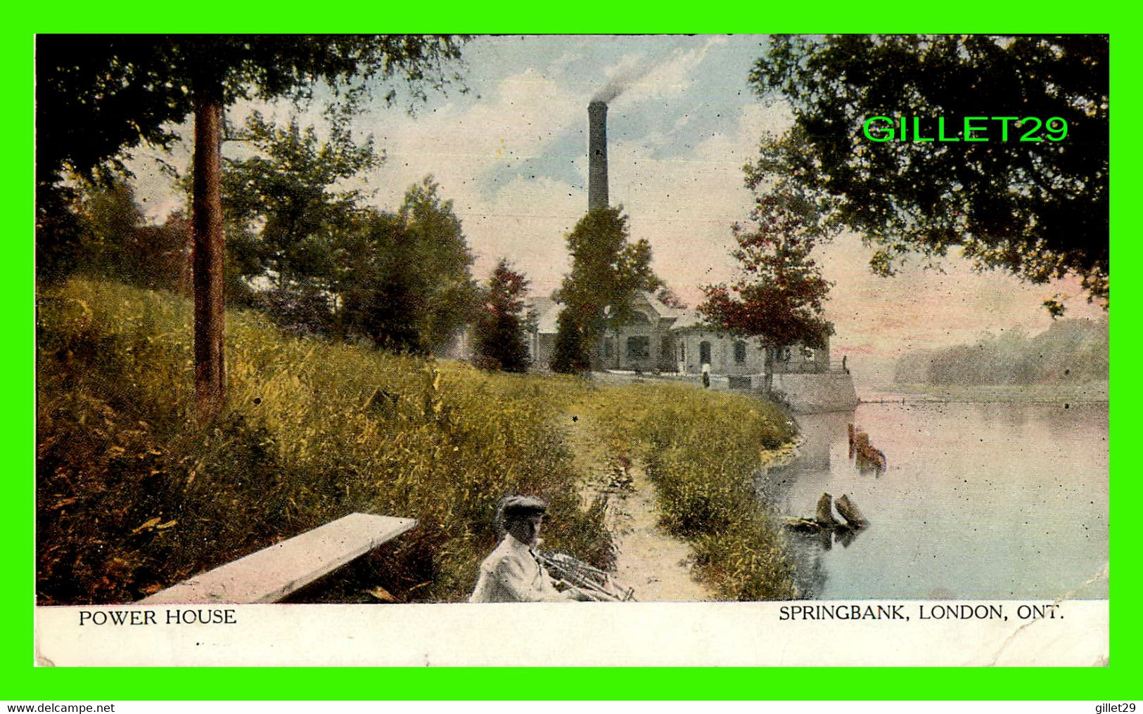 LONDON, ONTARIO - POWER HOUSE, SPRINGBANK - ANIMATED WITH A KID - TRAVEL - WARWICK BRO's & RUTTER LIMITED - - London