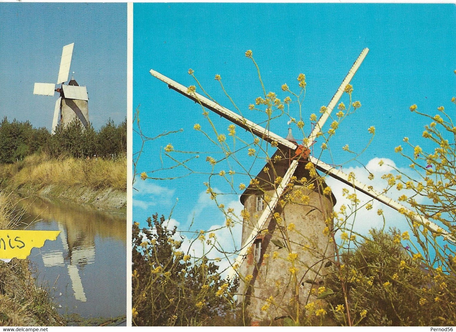 Carte Postale  La Vendée MOULIN - Saint Hilaire De Riez