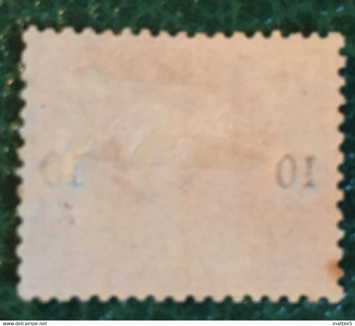 1892-94  - San Marino - Dieci Centesimi Soprastampa Su 20 Cent - Usato Con Linguella - Usados