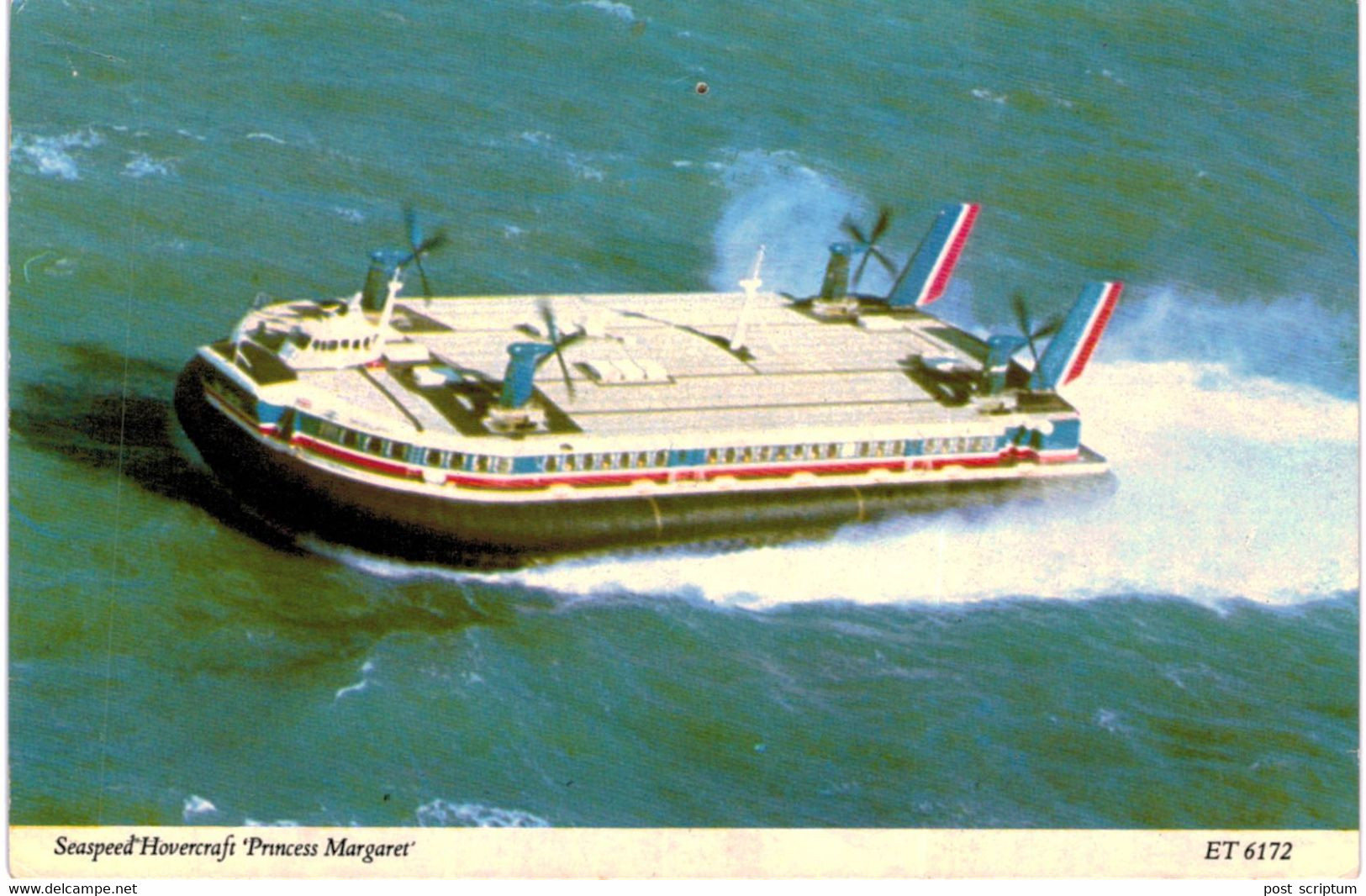 Thème - Bateau - Aéroglisseur - Seaspeed Hovercraft Princess Margaret - Aéroglisseurs